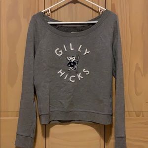 Gilly Hicks gray crewneck sweatshirt